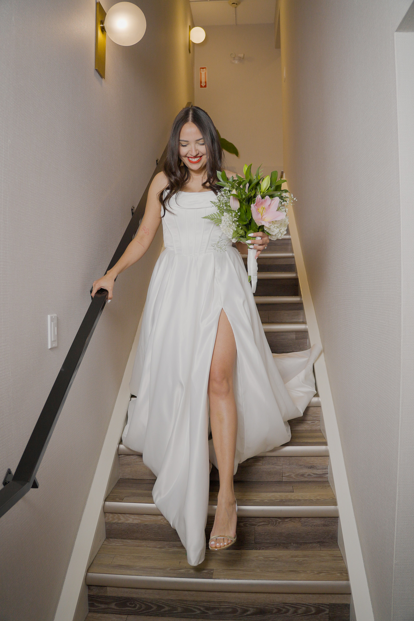 Wedding — candid emotional moment